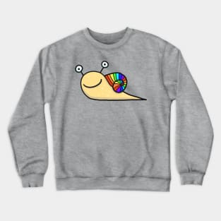 rainbow snail Crewneck Sweatshirt